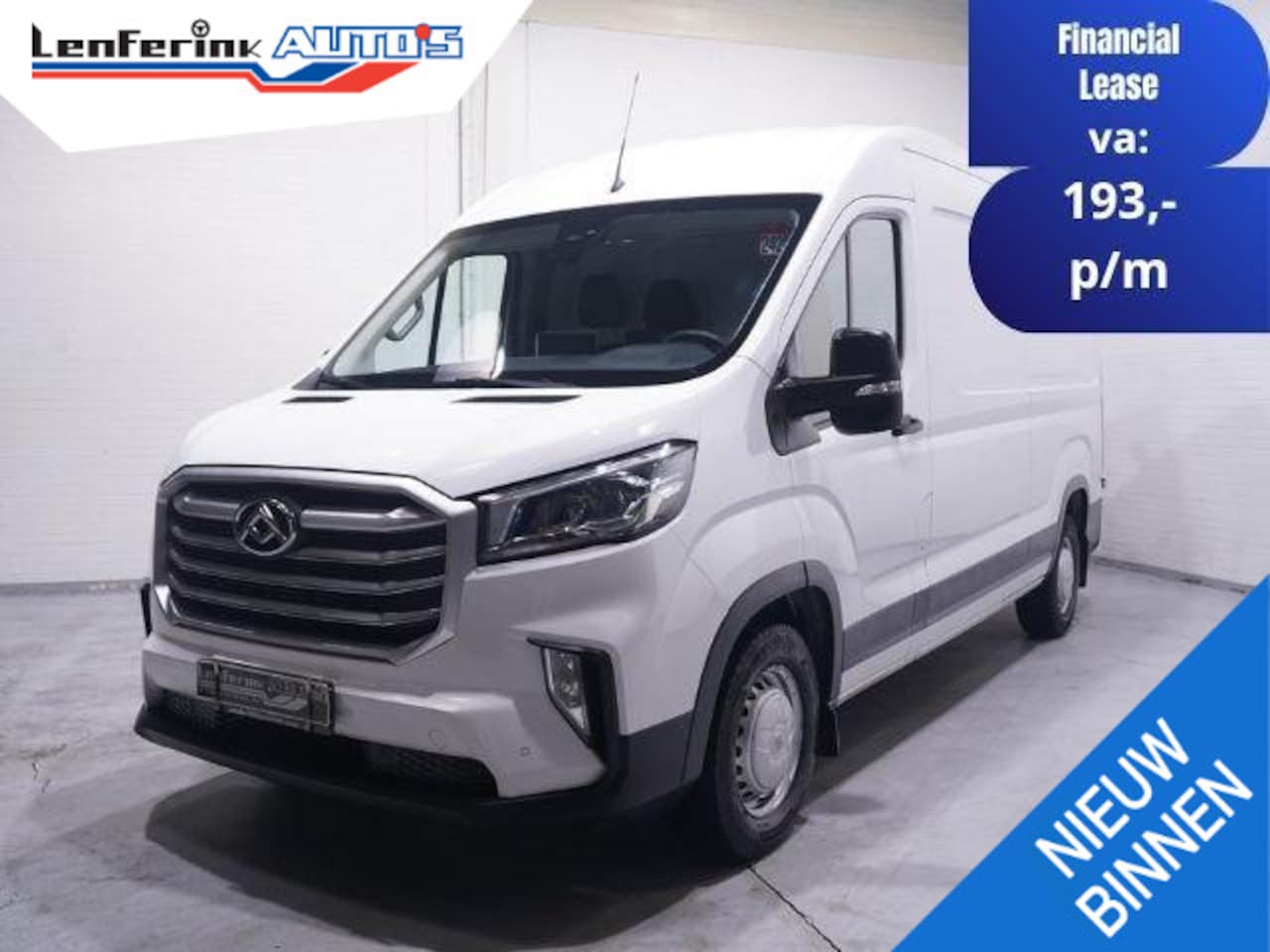 Maxus Deliver 9 - 2.0 CiT 148 pk L3H2 Airco, Apple Carplay Camera achter, Cruise Control, Laadruimte Pakket, - AutoWereld.nl