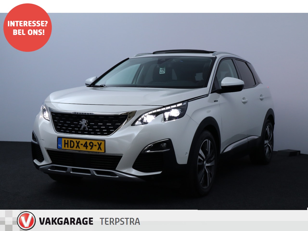 Peugeot 3008 - 1.2 PureTech Allure/ Riem V.V. 82.000 km!/ Trekhaak/ Automaat/ Panorama-Dak/ Half-Leder/ D - AutoWereld.nl