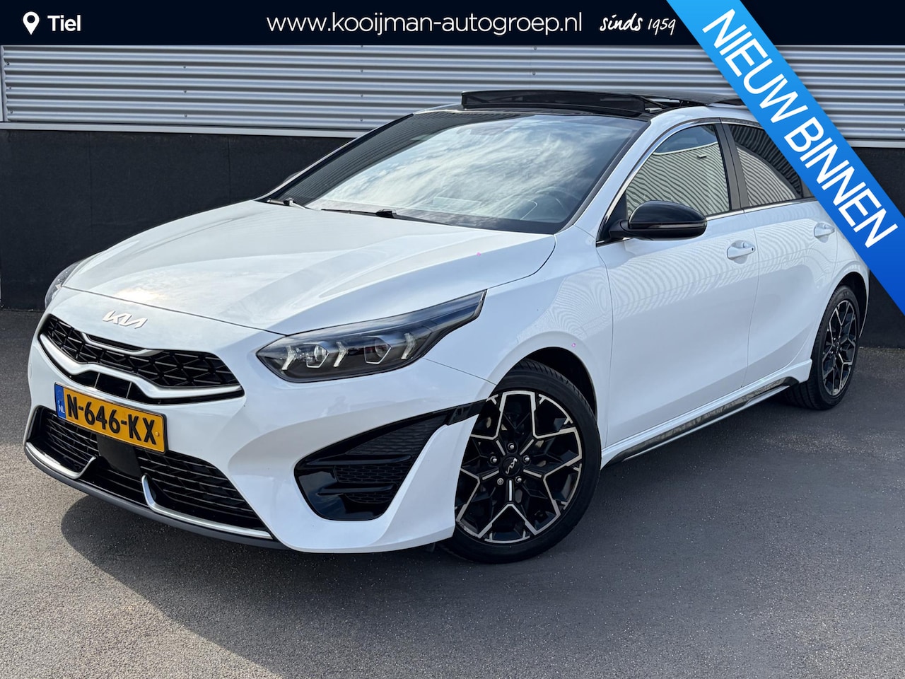Kia Cee'd - Ceed 1.0 T-GDi GT-Line Schuif/kanteldak, Nieuw logo! Stoelverwarming- & Stuurwiel verwarmd - AutoWereld.nl
