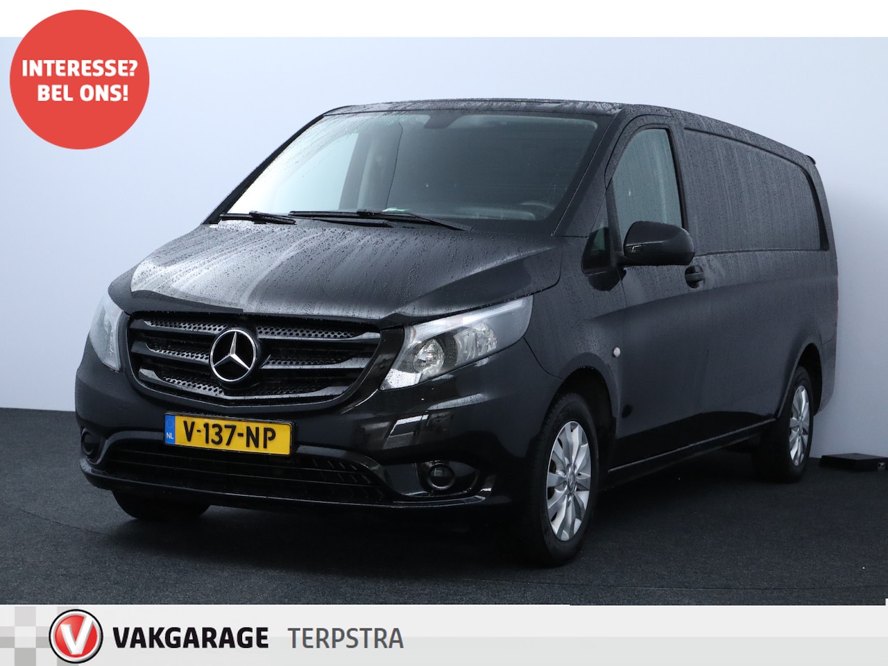 Mercedes-Benz Vito - 116 CDI Extra Lang/ Automaat!/ Trekhaak/ Zij-Schuifdeur Rechts/ 16'' LMV/ Navi/ Airco/ Cru - AutoWereld.nl