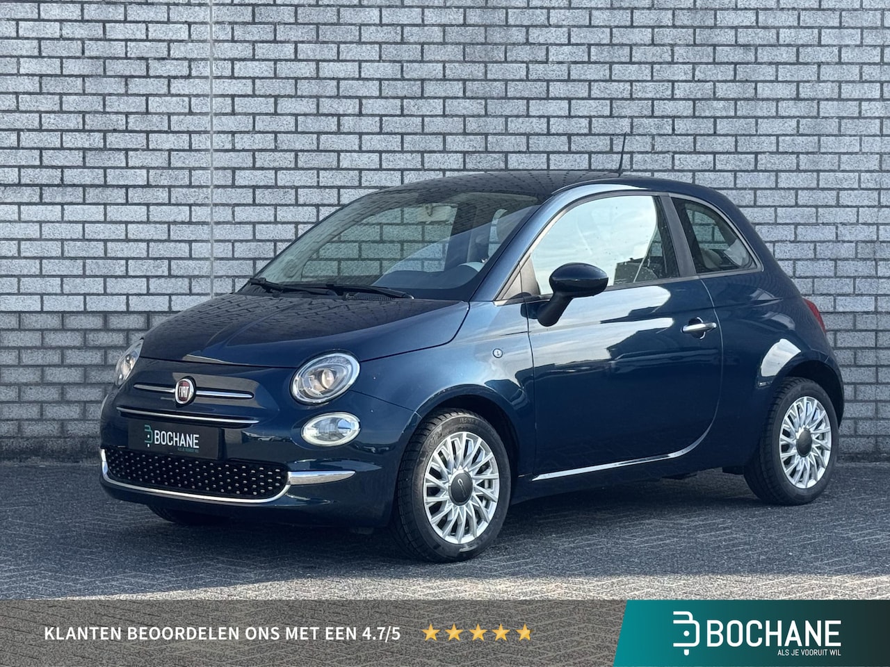 Fiat 500 - 1.0 Hybrid Lounge | All-Season Banden | Apple CarPlay / Android Auto | Cruise Control | Ai - AutoWereld.nl