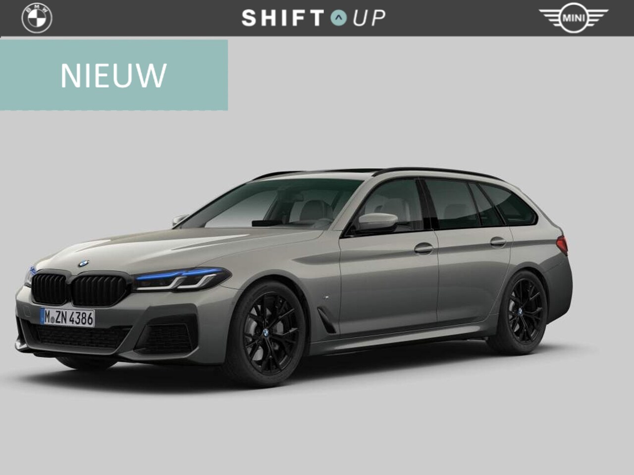 BMW 5-serie Touring - 520i M-Sport | Panoramadak | Laser | Comfort Zetels - AutoWereld.nl