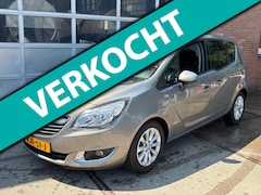 Opel Meriva - 1.4 Turbo Edition, AUTOMAAT, NAVI, CLIMAT, CRUISE, VERW STOELEN,
