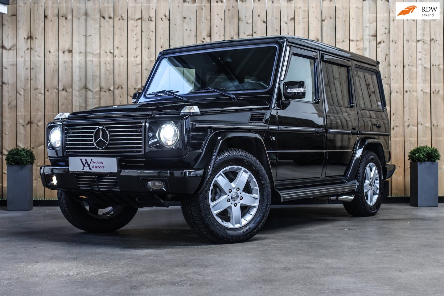 Mercedes-Benz G-klasse - 500 Lang *Schuifdak*Leder*Elek. Stoelen*Camera*4x Stoelverwarming* - AutoWereld.nl