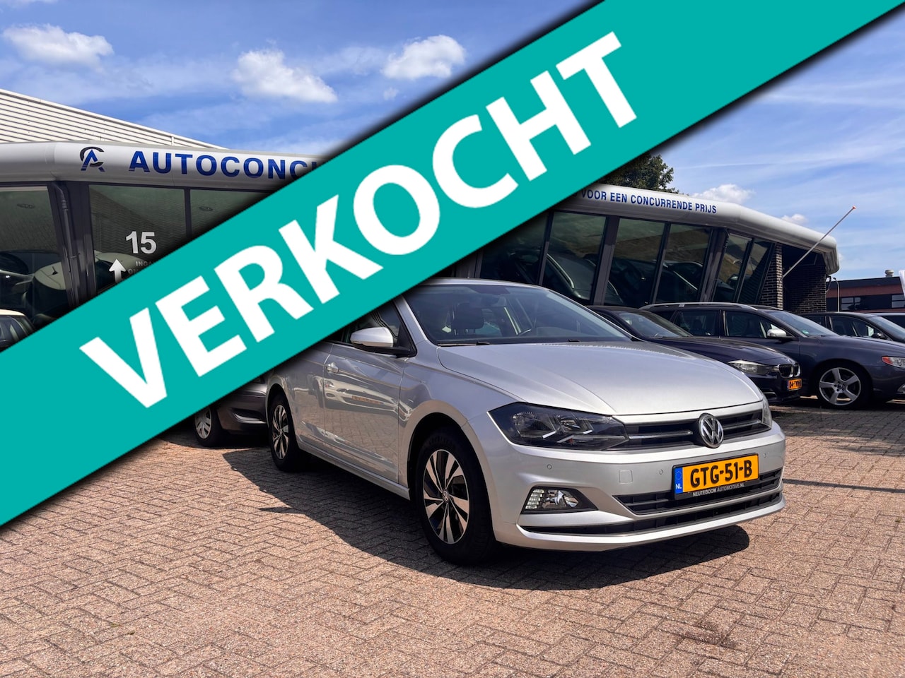 Volkswagen Polo - 1.0 MPI Trendline 1.0 MPI Trendline, Nwe. Model, Carplay, Stoelverw, Nwe APK, Inruil mogelijk. - AutoWereld.nl