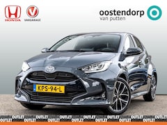 Toyota Yaris - Full Hybrid Dynamic Plus Automaat | Storm Grey Metallic | Dodehoeksensoren | Carplay | Sto