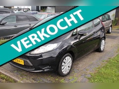 Ford Fiesta - 1.25 Champion Airco Cruise Dealer onderhouden Zwart Elec. ramen Centr deur. vergendeling N