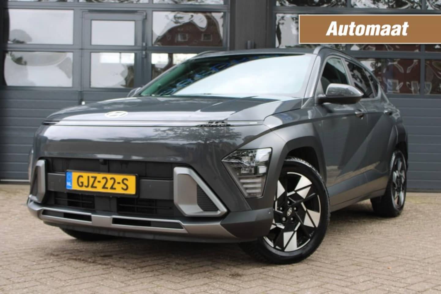 Hyundai Kona - 1.6 GDI HEV PREMIUM **NL-Auto** Afn. Trekhaak / lederen bekleding - AutoWereld.nl