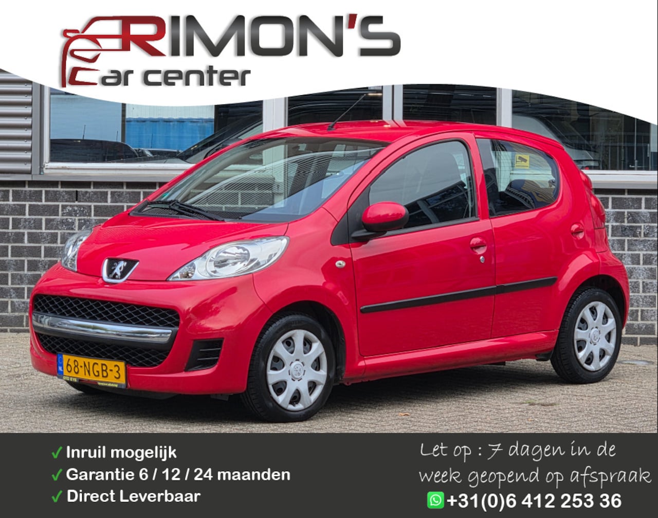 Peugeot 107 - 1.0-12V XS Automaat 5 Deurs Airco Apk 09-2027 - AutoWereld.nl