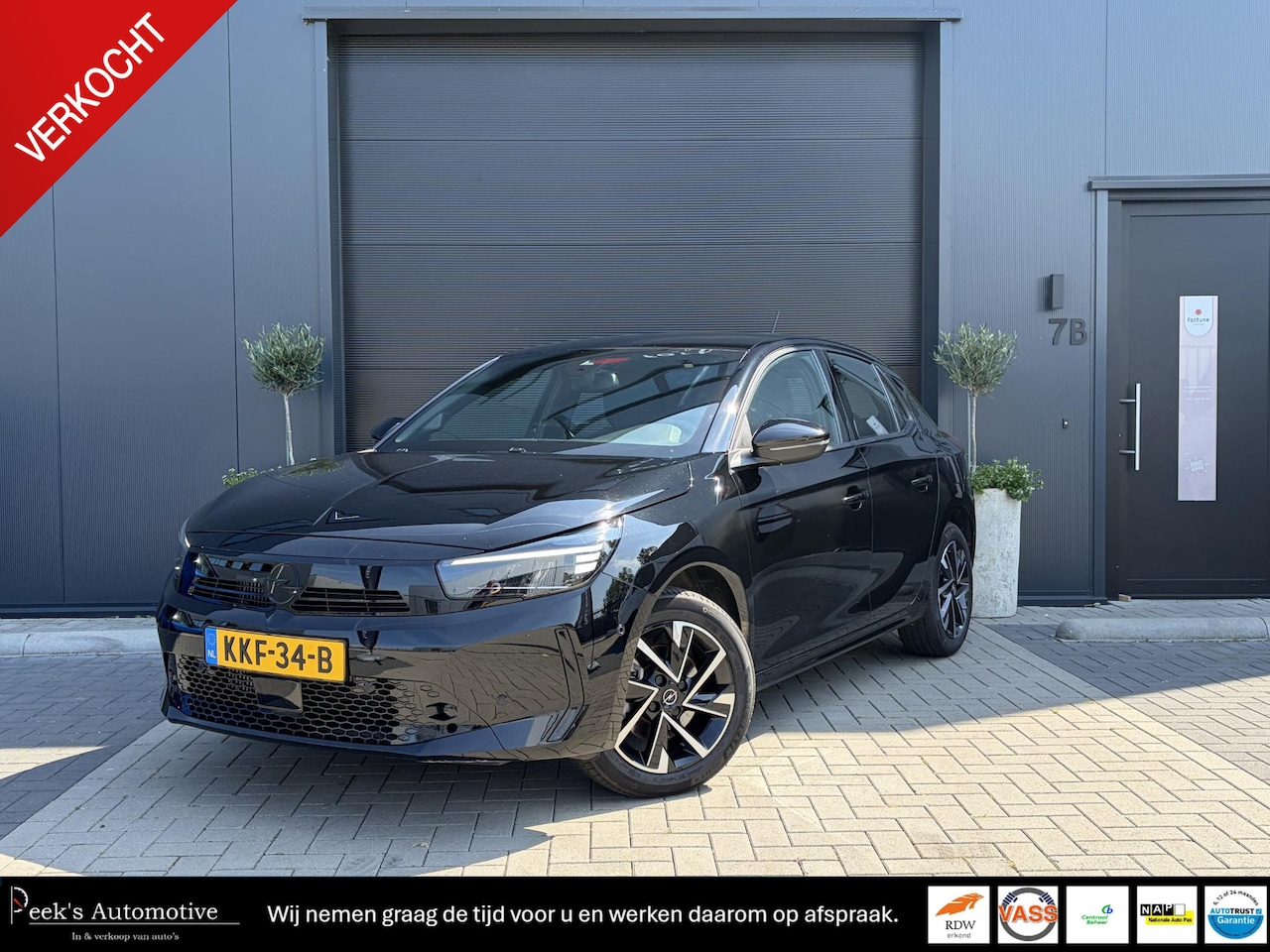 Opel Corsa - 1.2 Turbo GS | Airco | Apple Carplay | Fabrieksgarantie | Dodehoek | Cruise control | Acht - AutoWereld.nl