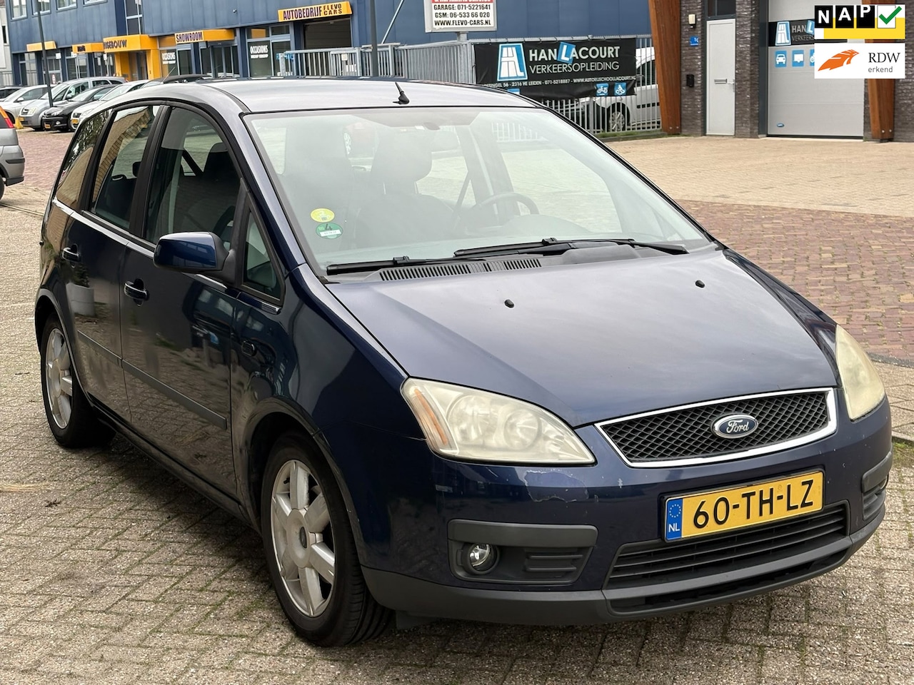 Ford Focus C-Max - 1.6-16V Futura Airco Navi Cruise Trekhaak - AutoWereld.nl