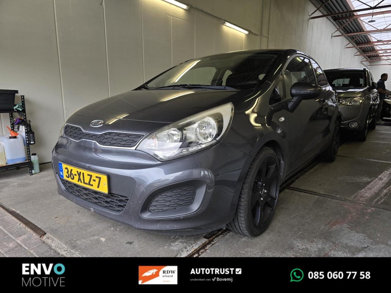 Kia Rio - 1.2 CVVT Comfort Pack Airco/Bluetooth/LMV - AutoWereld.nl