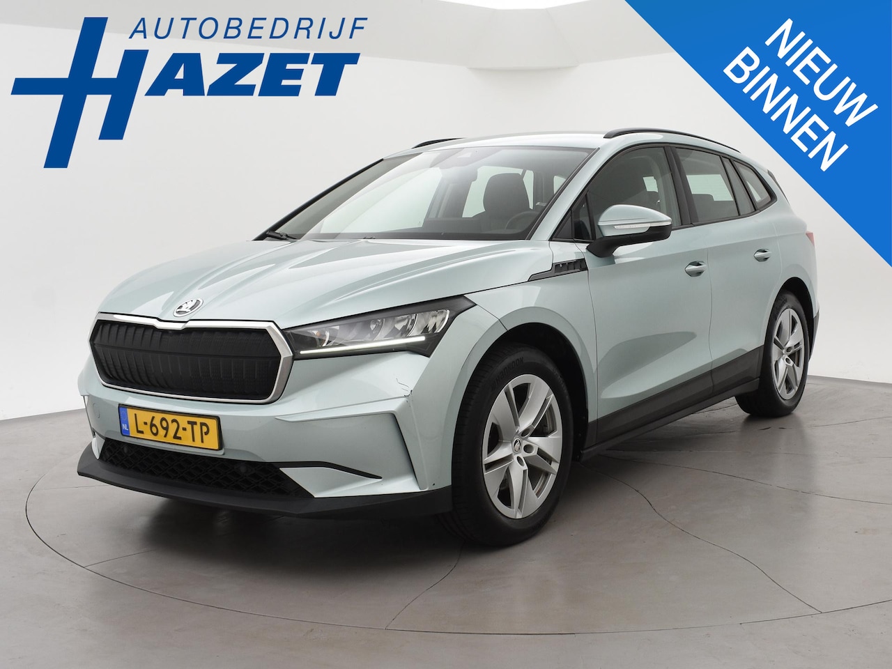 Skoda Enyaq iV - 60 + SFEERVERLICHTING | APPLE CARPLAY | ANDROID AUTO | DAB - AutoWereld.nl