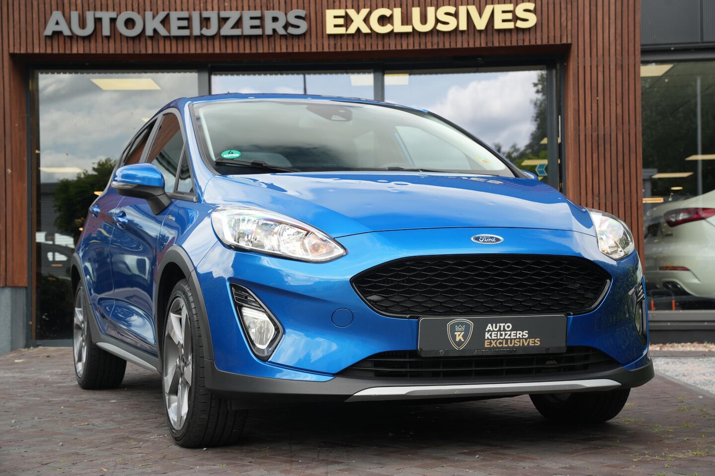 Ford Fiesta - 1.0 EcoBoost Active Automaat! Stoelverw. DAB+ Lane Assist Clima Cruise - AutoWereld.nl