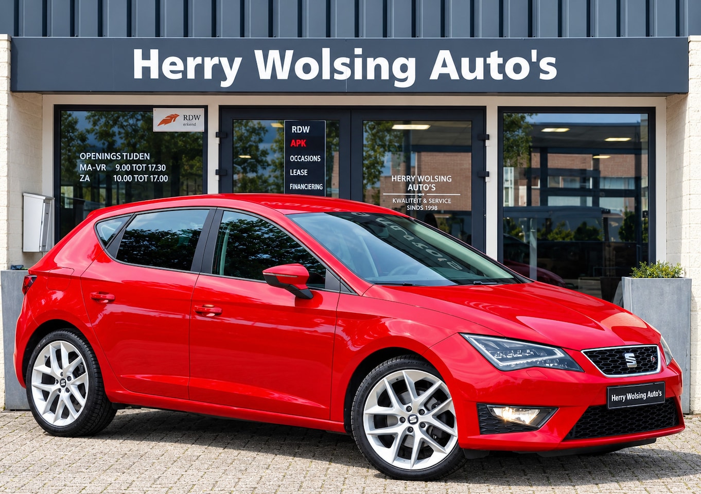 SEAT Leon - 1.4 TSI FR - LINE Navi Led Clima Cruise Led 1e Eigenaar - AutoWereld.nl