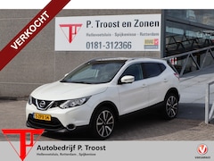 Nissan Qashqai - 1.2 Tekna Automaat/Nederlandse auto/Panoramadak/Stoelverwarming/360 graden camera/Parkeers