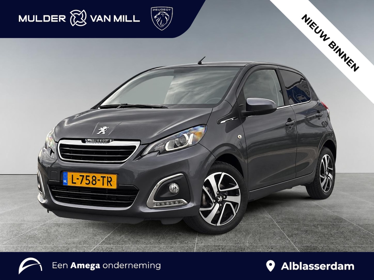 Peugeot 108 - 5-deurs Allure 1.0 e-VTi 72pk | CAMERA | CLIMA | UNIEKE KM-STAND! | DAB+ | LM-VELGEN | EXT - AutoWereld.nl