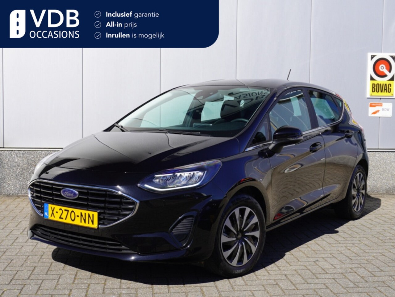 Ford Fiesta - 1.0 EcoB.Hy. 124PK Titanium | Stoel&Stuur verwarm.| CarPlay | Ke - AutoWereld.nl