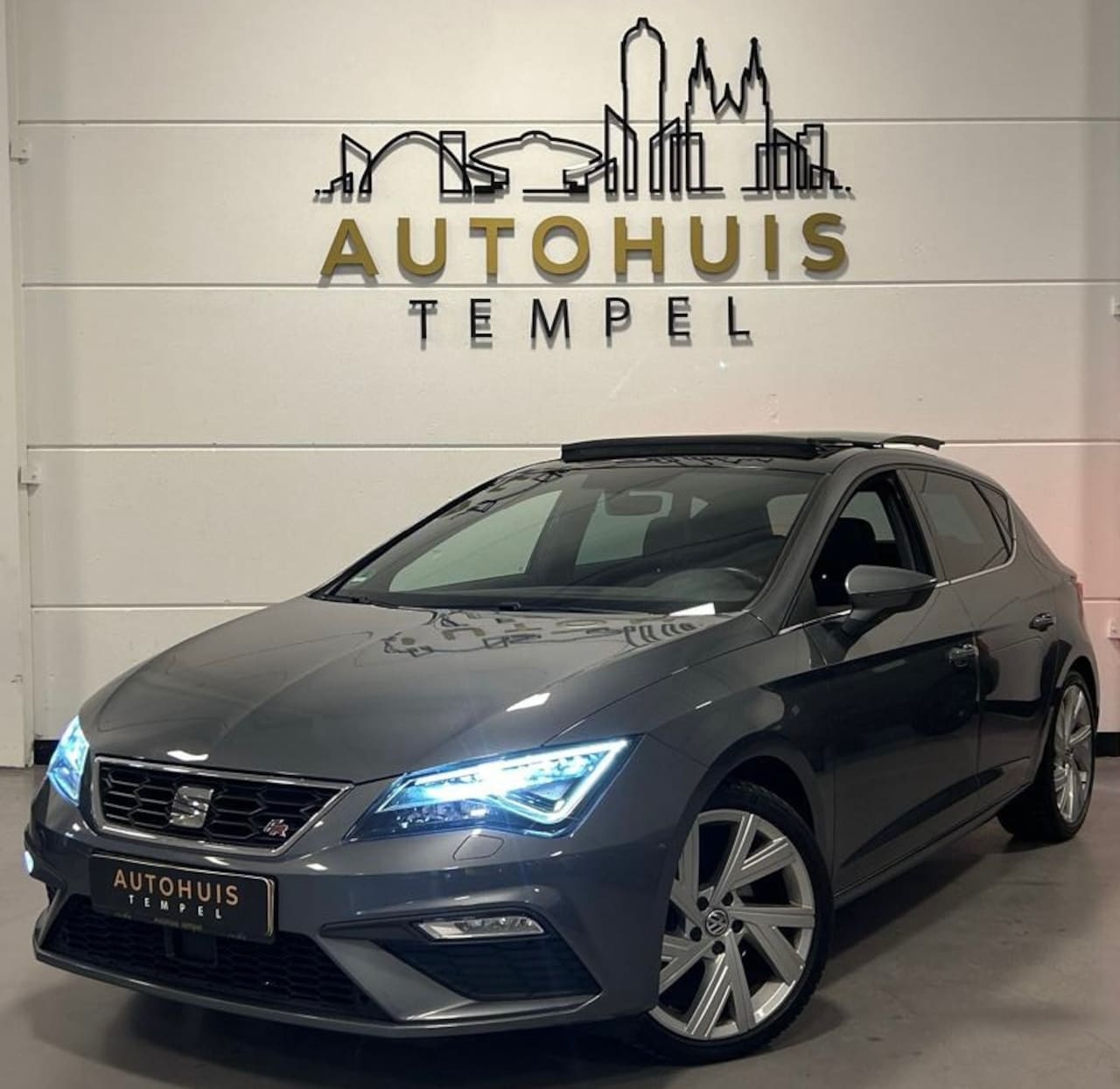 SEAT Leon - 1.4 EcoTSI FR Connect Automaat Pano Cruise Led Stoelverwarming - AutoWereld.nl