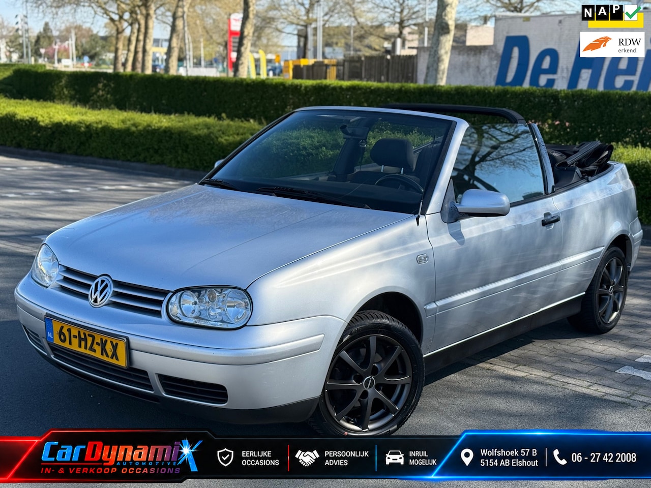 Volkswagen Golf Cabriolet - 2.0 Trendline | Nieuwe APK | Rijd Schakelt Goed - AutoWereld.nl