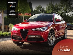 Alfa Romeo Stelvio - 2.0 T AWD Veloce stoelen 8C Rosso | Pano | Carplay | H+K | Diff.TI | Black Edition | FULL
