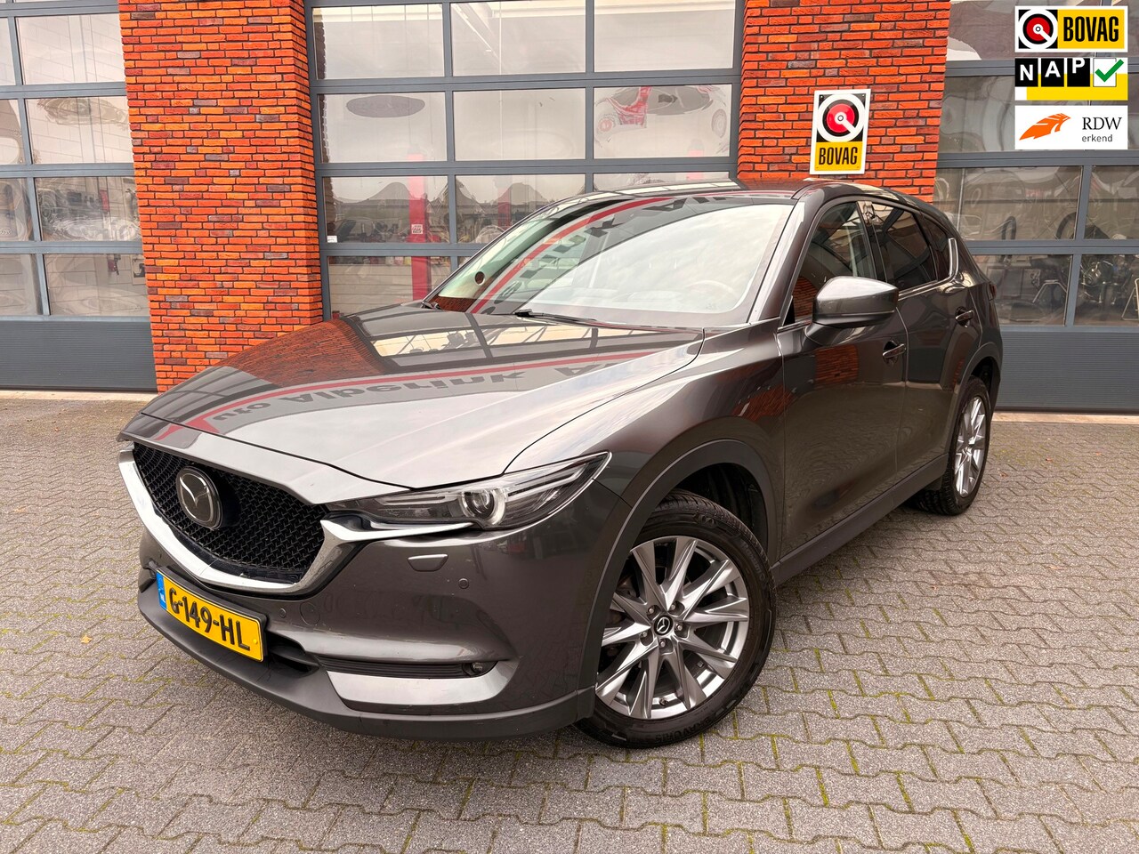 Mazda CX-5 - 2.0 SkyActiv-G 165 Luxury | 360 Camera | Trekhaak | Stoel ventilatie | Leer | Adaptive cru - AutoWereld.nl