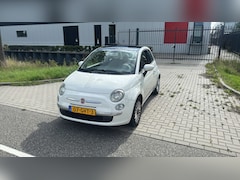 Fiat 500 - 1.2 Lounge PANORAMADAK AIRCO KOOPJE WIT 2008