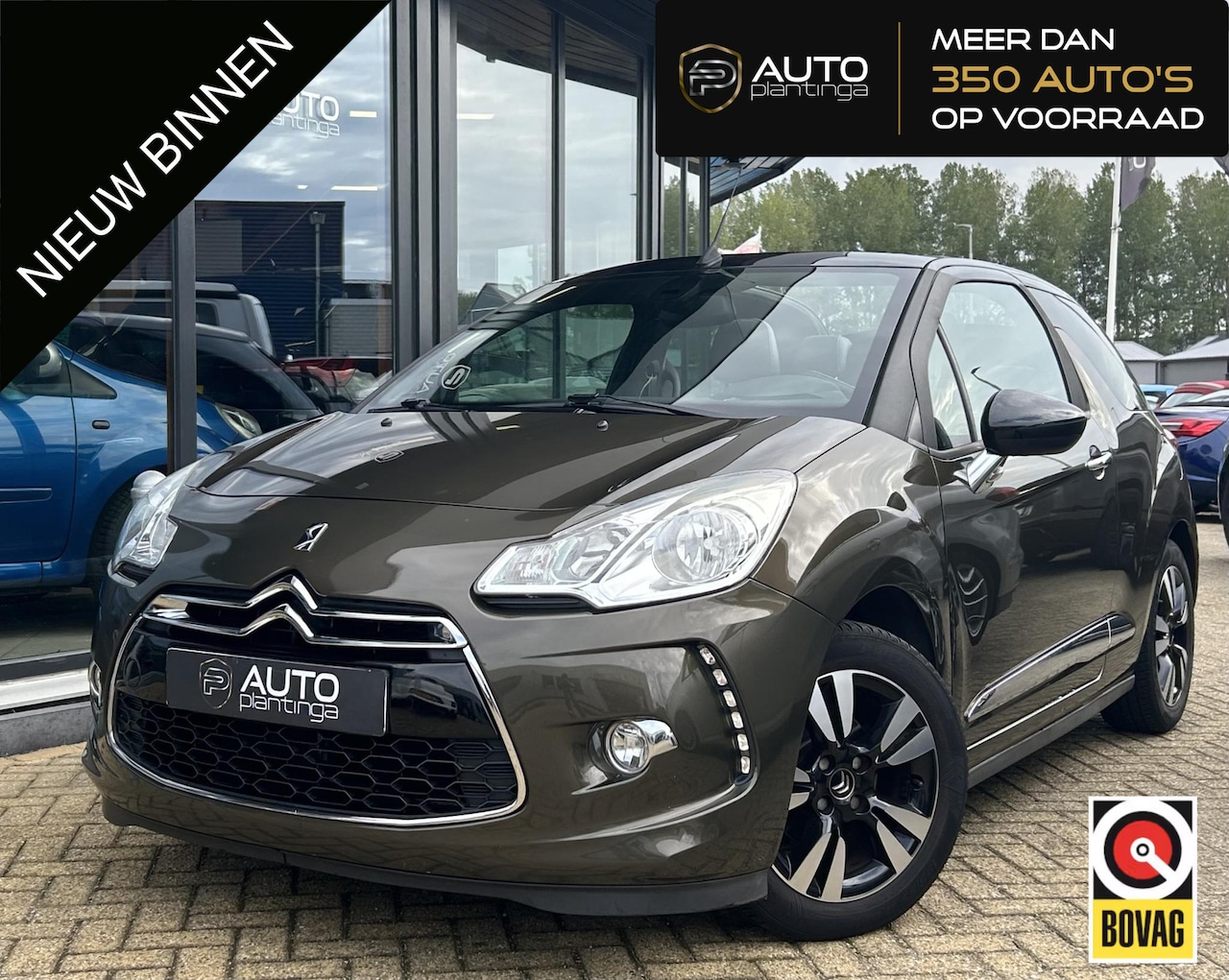 Citroën DS3 Cabrio - 1.2 VTi Chic 82PK | NL AUTO | NAP | Nette Staat! | Onderhoudshistorie | D-Riem is Vervange - AutoWereld.nl