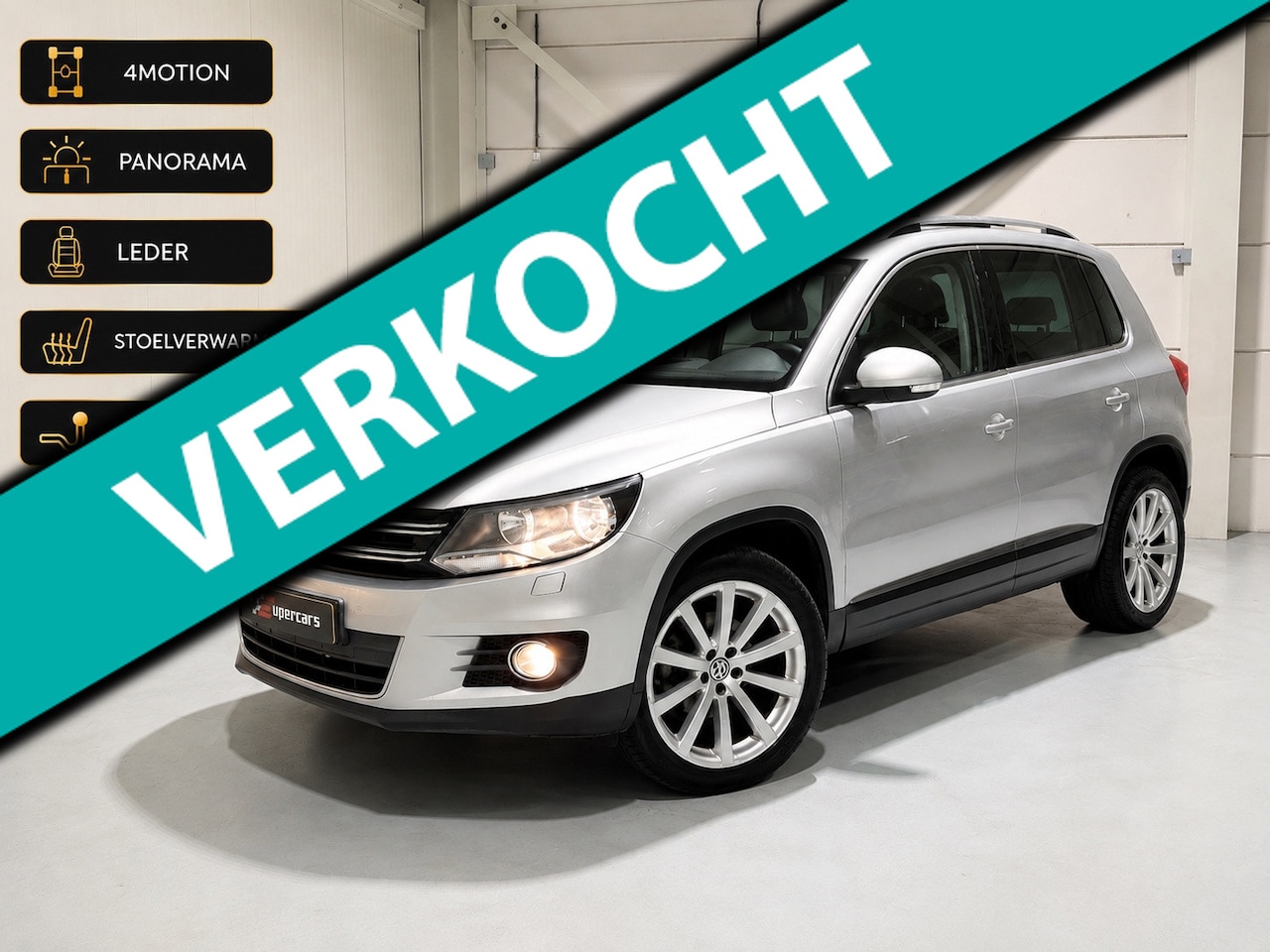 Volkswagen Tiguan - 2.0 TSI Sport&Style 4Motion - PANO - LEDER - NAVI - AutoWereld.nl
