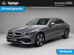 Mercedes-Benz C-klasse - 300 e Luxury Line | Beige Leder | Panoramadak | Distronic | Stoelverwarming | Achteruitrij