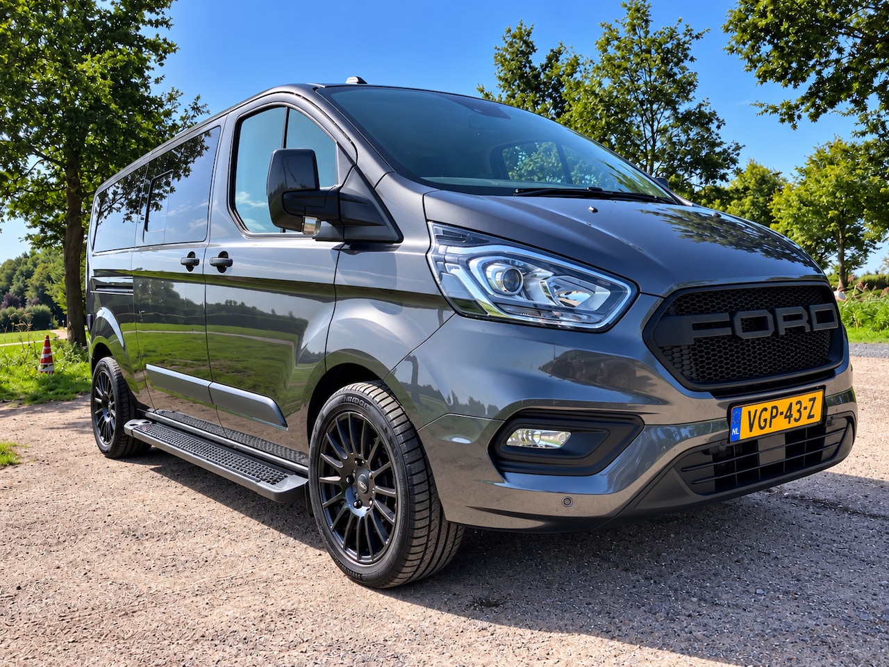Ford Transit Custom - 320 2.0 TDCI L2H1 Trend 1e eigenaar | Schuifdeur L+R | Webasto | 540W Solar - AutoWereld.nl