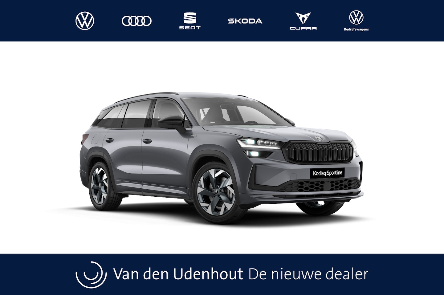 Skoda Kodiaq - 1.5 TSI PHEV 204 6DSG Sportline Business | Achteruitrijcamera | Crew Protect Assist | Crui - AutoWereld.nl