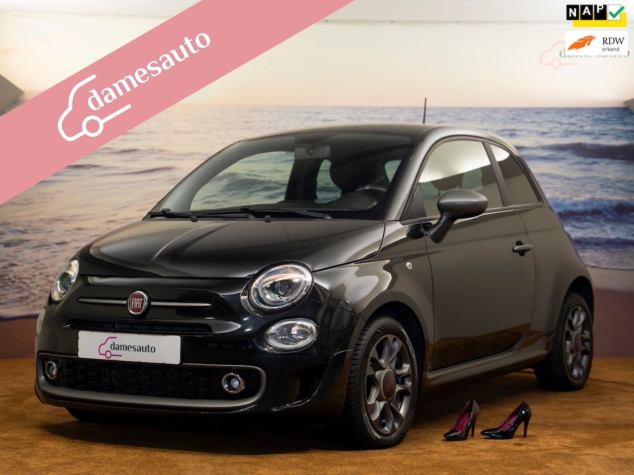 Fiat 500 - 0.9 TwinAir Turbo Sport 0.9 TwinAir Turbo Sport, NAP, inclusief garantie - AutoWereld.nl
