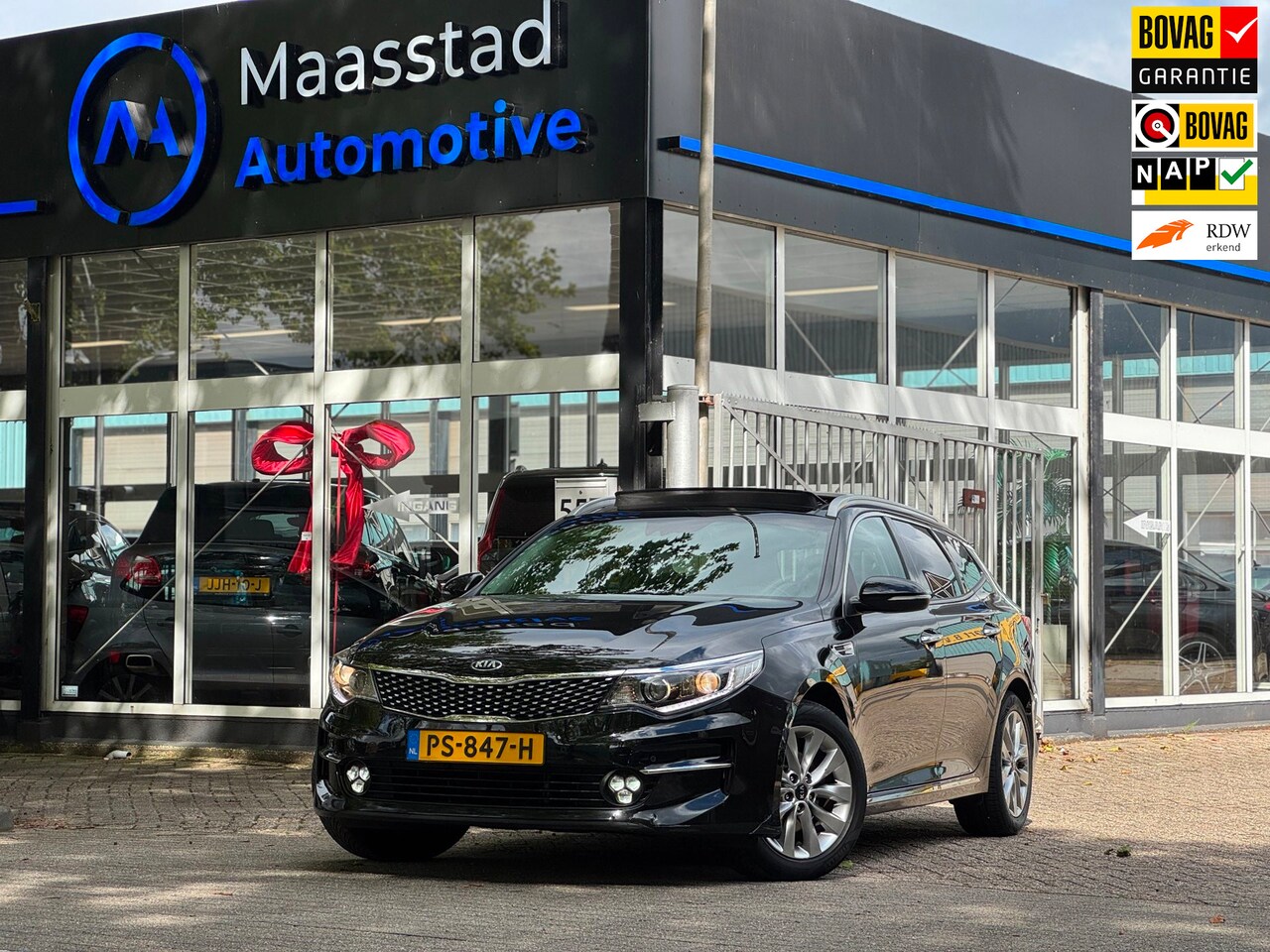 Kia Optima Sportswagon - 1.7 CRDi Dynamic AUT CAM PANO INCL.BTW FULL OPTION - AutoWereld.nl