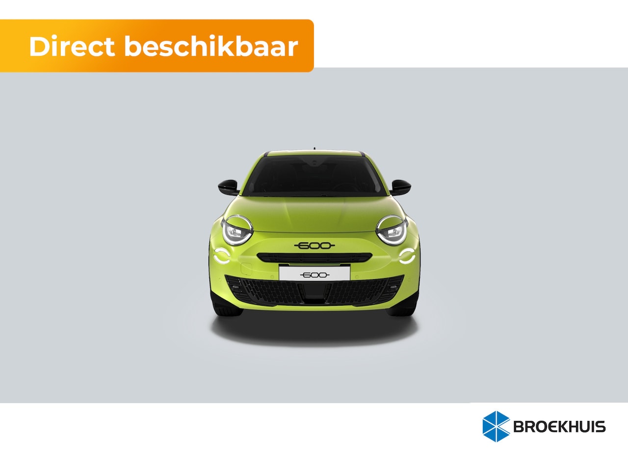 Fiat 600 - Sport | 10,25" touchscreen radio met Bluetooth, DAB & USB | Automatische airconditioning | - AutoWereld.nl