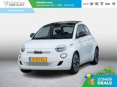 Fiat 500e - Icon 42 kWh l SOH 92, 8% | Clima | Cruise | Camera | 17" | Priv. Glass | Schuif/Kanteldak