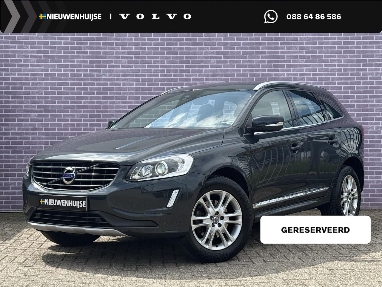 Volvo XC60 - 2.0 T5 Summum AWD | Elektrisch verwarmbare voorruit | Trekhaak | Stoelverwarming | Leder | - AutoWereld.nl