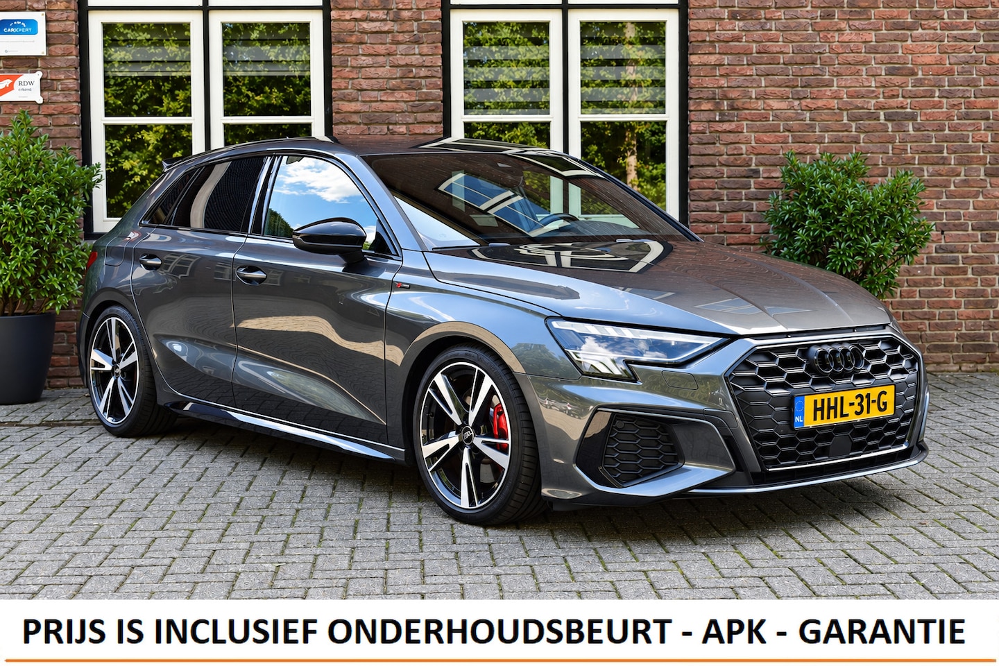 Audi A3 Sportback - 45 TFSI 3X S line Competition Camera | Keyless | Spoiler - AutoWereld.nl