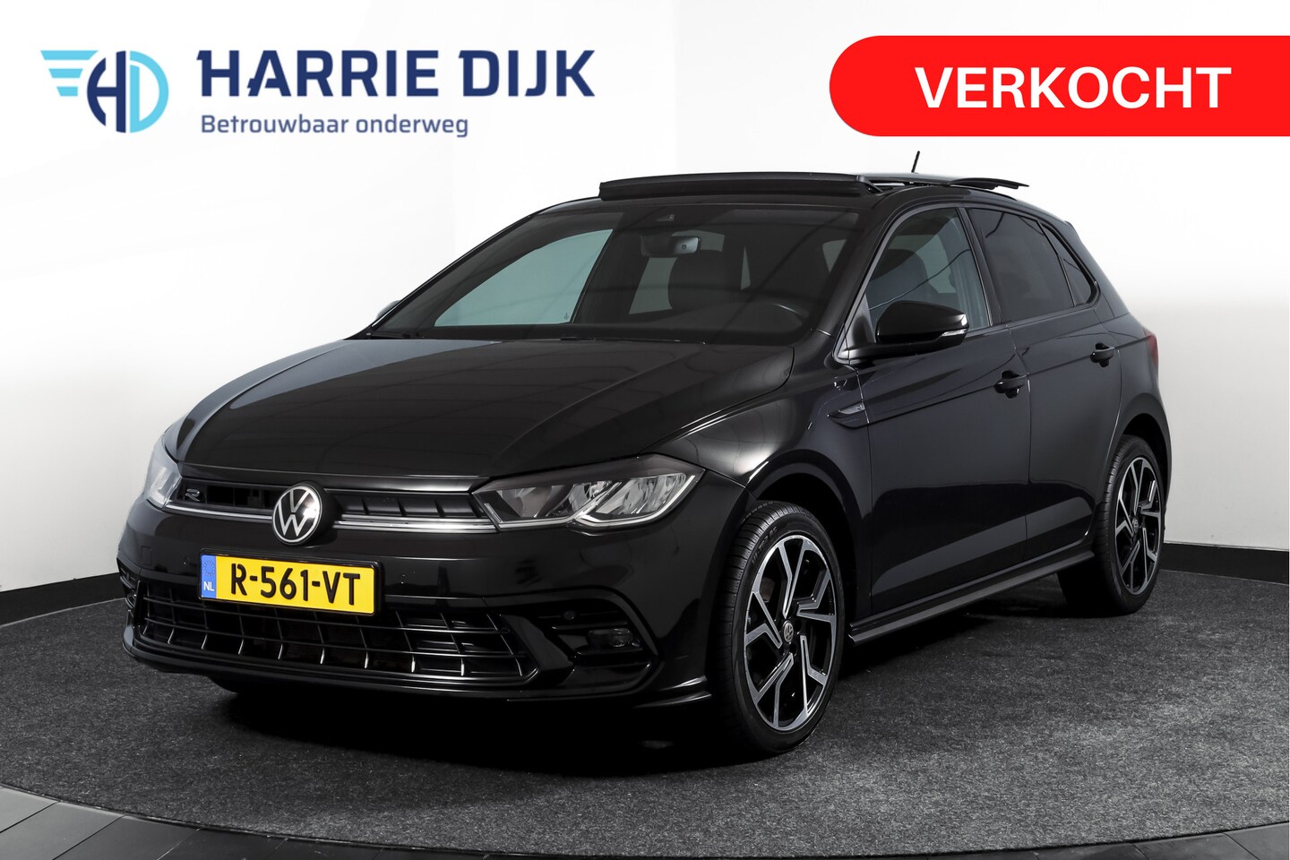 Volkswagen Polo - 1.0 TSI R-Line Business S/K Panodak | Dig. Cockpit | Adapt. Cruise | Stoelverw. | App. Con - AutoWereld.nl