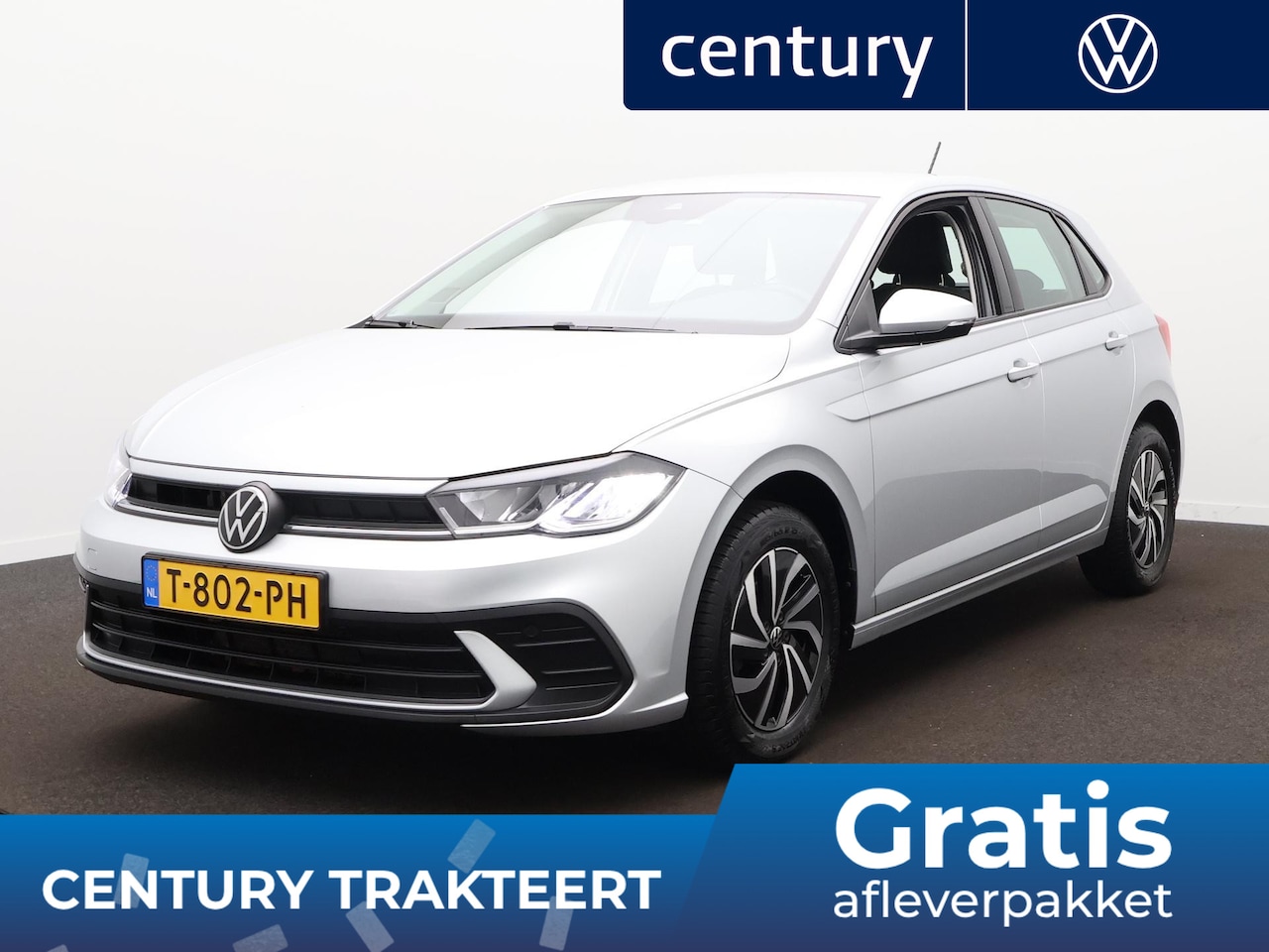 Volkswagen Polo - 1.0 TSI Life Adaptive cruise / App-Connect / Airco / Radio - AutoWereld.nl
