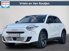 Fiat 600 - 1.2 Hybrid La Prima | Leer | ACC | Stoelverwarming | Massage | Clima | Camera | Navi | Ele