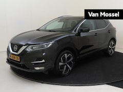 Nissan Qashqai - 1.3 DIG-T Tekna + | panoramadak | LM velgen | half leder