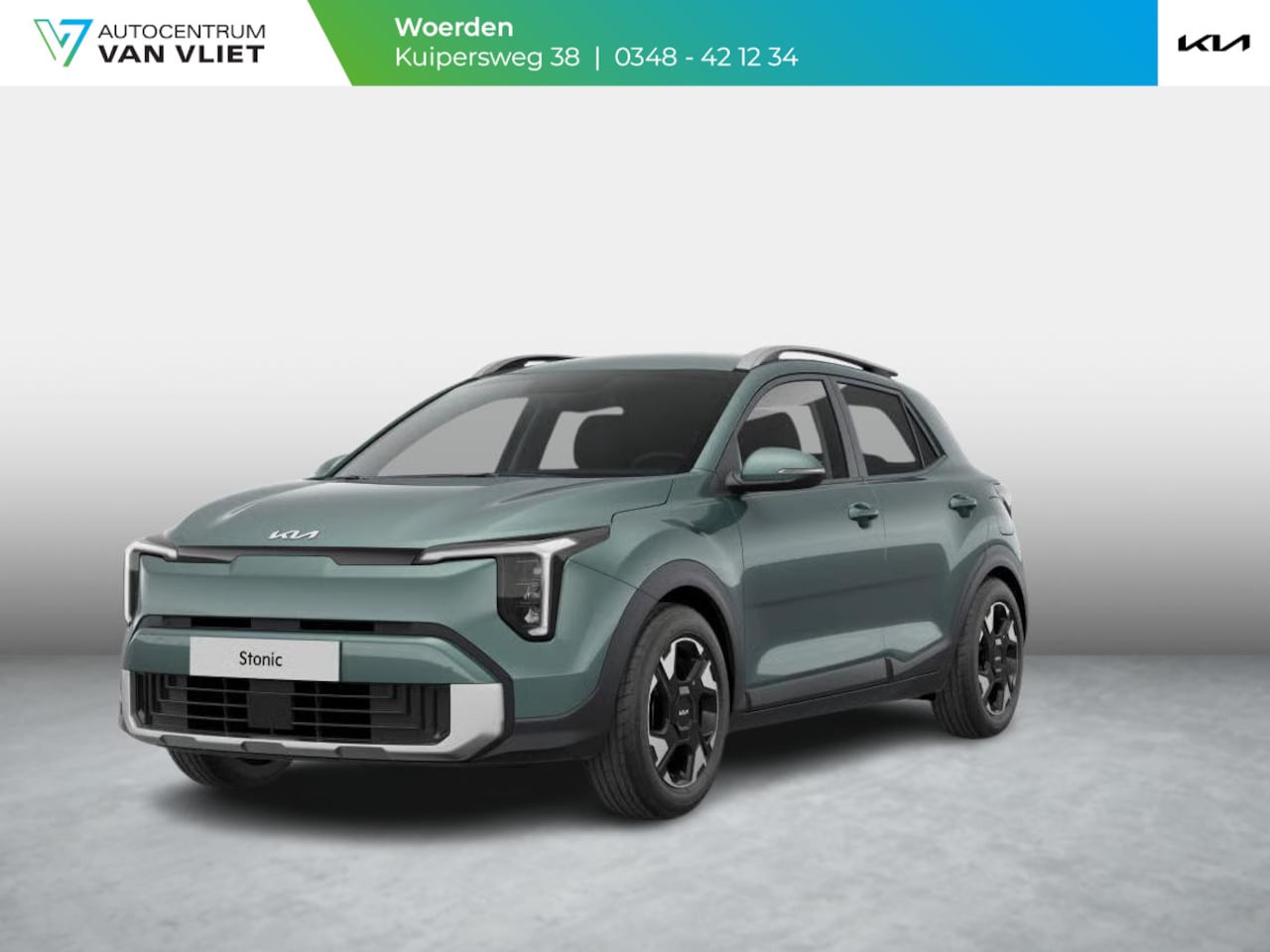 Kia Stonic - 1.0 T-GDi MHEV DynamicLine | Navi. | Clima. | Parkeersensoren | Stoel&Stuur Verwarming | D - AutoWereld.nl