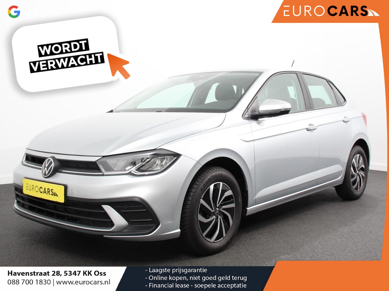 Volkswagen Polo - 1.0 TSI Automaat Life Navigatie Apple Carplay/Android Auto Climate Control Digitale Cockpi - AutoWereld.nl
