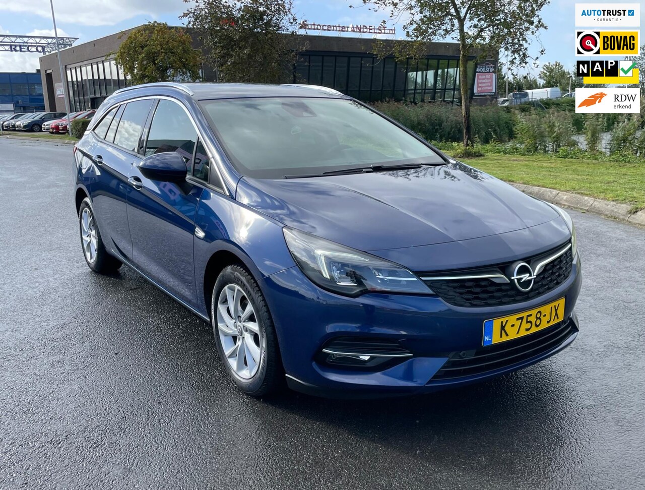 Opel Astra Sports Tourer - 1.2 Business Elegance 1.2 Business Elegance, Cam, Cruise, Climate, Navi, Carplay, 1e eig afk, Geen import, Nap, - AutoWereld.nl