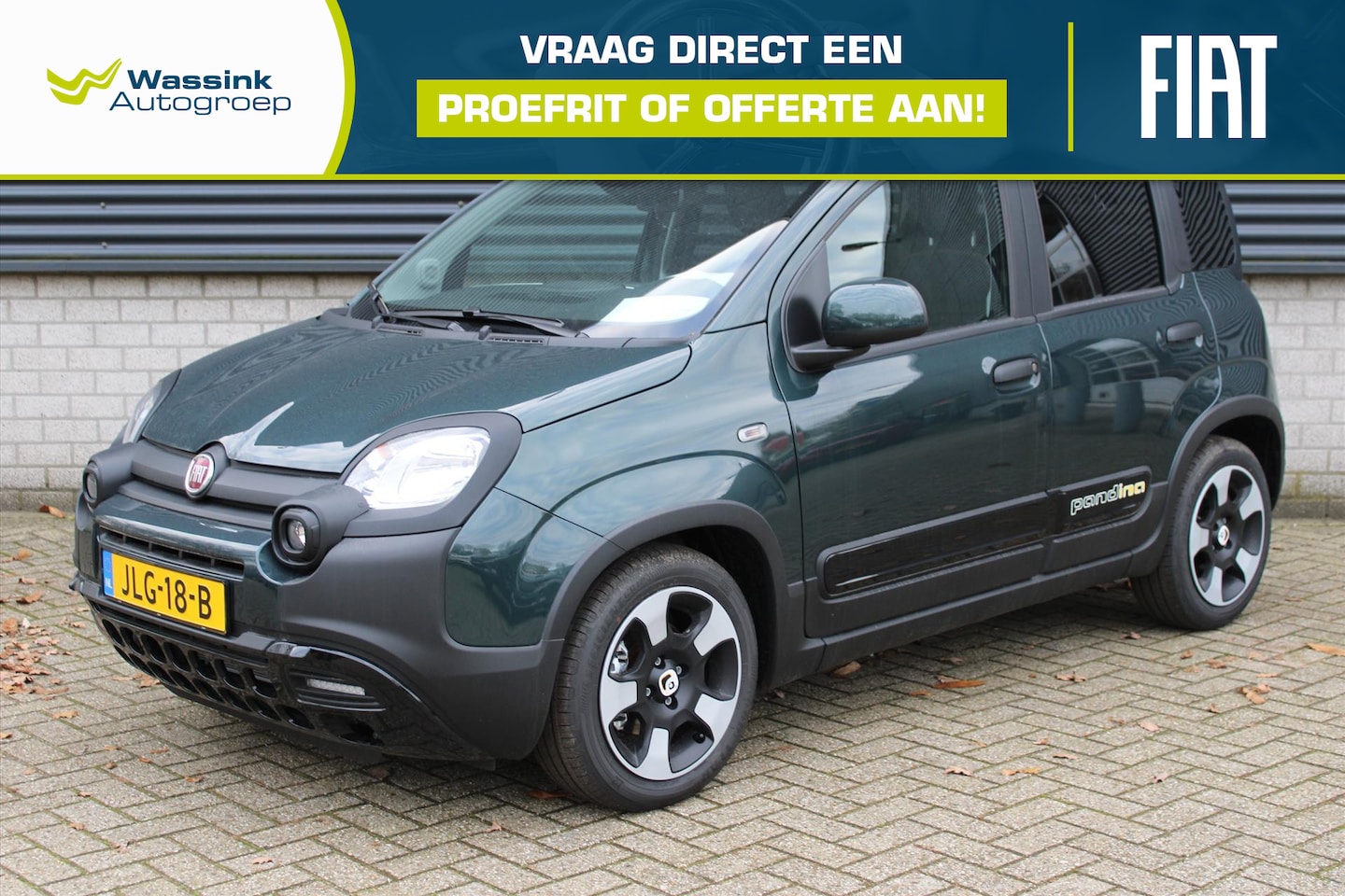 Fiat Panda - Pandina Hybrid 70pk I Airconditioning I Cruise Control I Apple Carplay/Android Auto I Park - AutoWereld.nl