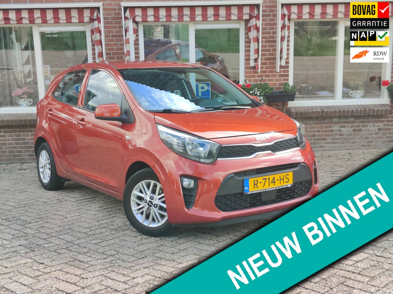 Kia Picanto - 1.0 DPi DynamicLine Cruise Camera LMV - RIJKLAAR - - AutoWereld.nl