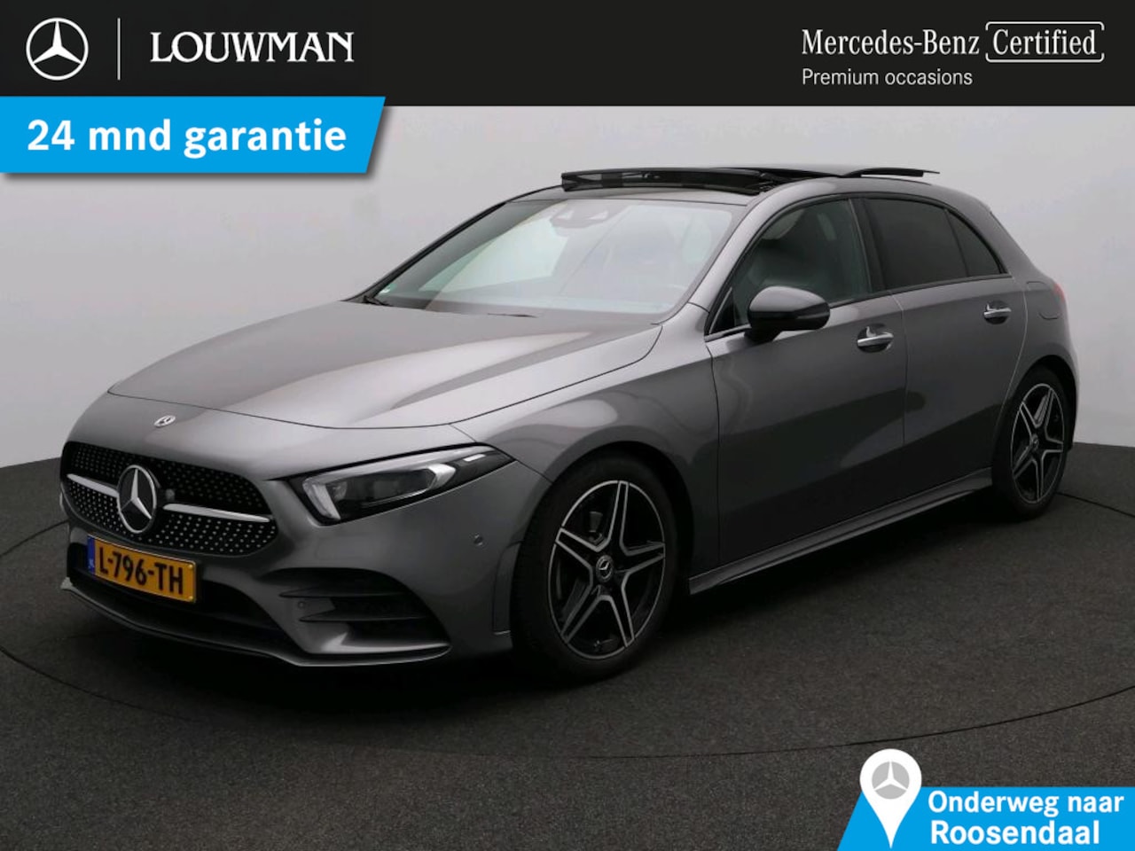 Mercedes-Benz A-klasse - 180 Business Solution AMG AMG Line | Night Pakket | Panorama Schuif-Kanteldak | Sfeerverli - AutoWereld.nl
