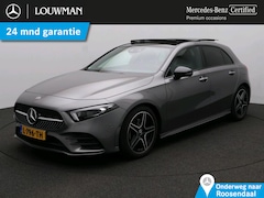 Mercedes-Benz A-klasse - 180 AMG Nightpakket | Panoramadak | Sfeerverlichting | Dode Hoek Ass | Memory | Keyless Go