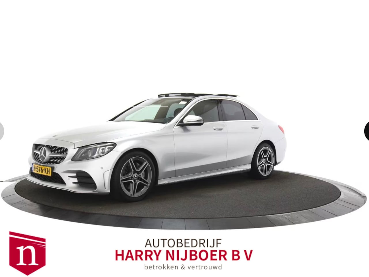 Mercedes-Benz C-klasse - 200 Business Solution AMG Trekhaak / Panoramadak / Camera - AutoWereld.nl
